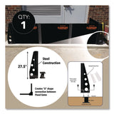 Quick Dam Flood Gate 3-Way Stanchion Set, 11" x 36" x 7" (QKDQDFGST3WC) Each