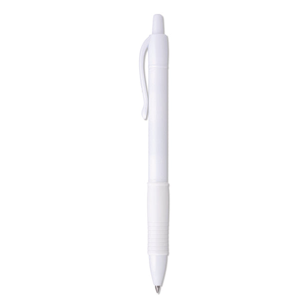 Pilot® G2 Edge Premium Gel Roller Pen, Retractable, Fine 0.7 mm, Black Ink, White Barrel, Dozen (PIL20839) 1 Dozen