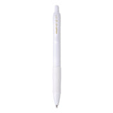 Pilot® G2 Edge Premium Gel Roller Pen, Retractable, Fine 0.7 mm, Black Ink, White Barrel, 36/Pack (PIL20866) Each