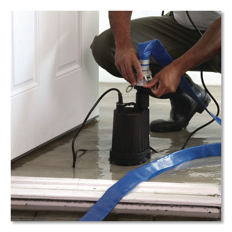 Quick Dam Pump Kit, (1) Pump, (2) 10 ft Water Barriers, (4) 10 ft Water Dams, 50 ft 1.5" dia Hose with Connectors (QKDQDPK3) Each