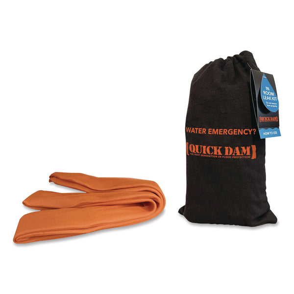 Quick Dam In-Room Leak Kit, (1) Drip Mat, (1) 8 ft Water Dam (QKDWUIRLK) 1 Kit