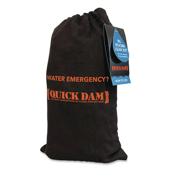 Quick Dam In-Room Leak Kit, (1) Drip Mat, (1) 8 ft Water Dam (QKDWUIRLK) 1 Kit