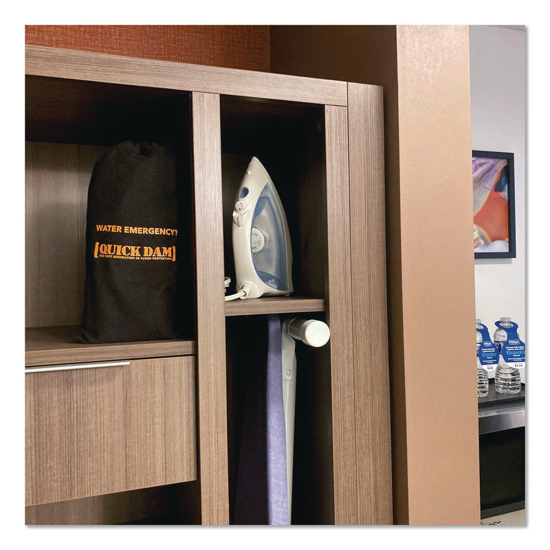 Quick Dam In-Room Leak Kit, (1) Drip Mat, (1) 8 ft Water Dam (QKDWUIRLK) 1 Kit