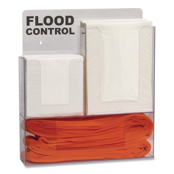 Quick Dam Wall Rack, (8) Drip Mats, (8) Mats, (2) 4 ft Water Dams, (1) 10 ft Water Dam (QKDWURACK) Each
