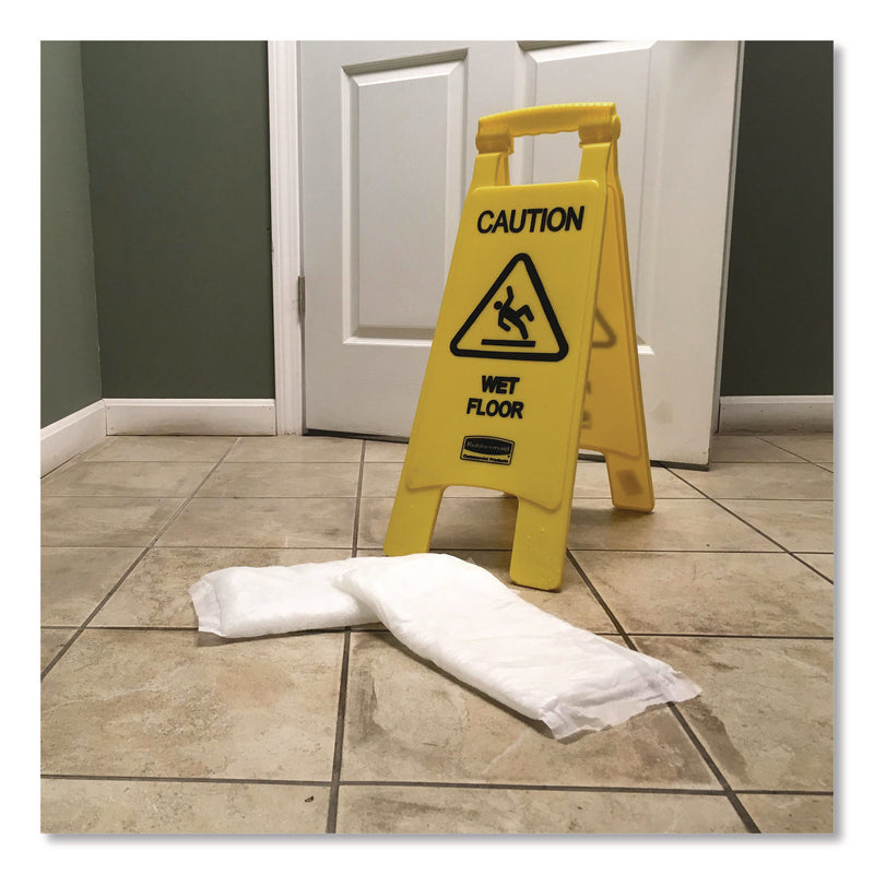 Quick Dam Super Absorbent Mats, 1.5 qt, 14" x 7", 200/Box (QKDWUM200) Each