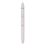 Pilot® Frixion Waai Erasable Gel Pen, Retractable, Extra Fine 0.5 mm, Black Ink, Beige/Black Barrel, Dozen (PIL21059) 1 Dozen