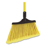 Nexstep Commercial Products MaxiSweep Angle Broom With Fiberglass Handle, 57" Overall Length, Yellow/Black (NCP91355) Each
