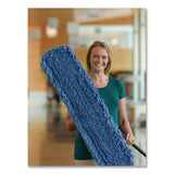 Nexstep Commercial Products MaxiTwist Microfiber Dust Mops, Microfiber, 24" x 5", Blue (NCP94072) Each