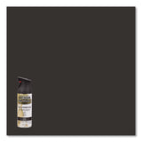 Rust-Oleum® Universal Premium Spray Paint, Flat Black, 12 oz Aerosol Can, 6/Carton (RST245198) Case of 6