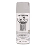 Rust-Oleum® Ultra Matte Chalked Paint, Matte Aged Gray, 12 oz Aerosol Can (RST302592EA) Each