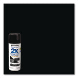 Rust-Oleum® Painter's Touch 2X Ultra Cover Spray Paint, High Gloss Black, 12 oz Aerosol Can, 6/Carton (RST331172) Case of 6