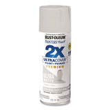 Rust-Oleum® Painter's Touch 2X Ultra Cover Spray Paint, Ultra Matte Gray, 12 oz Aerosol Can, 6/Carton (RST331184) Case of 6