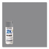 Rust-Oleum® Painter's Touch 2X Ultra Cover Spray Paint, Flat Gray, 12 oz Aerosol Can (RST334017EA) Each