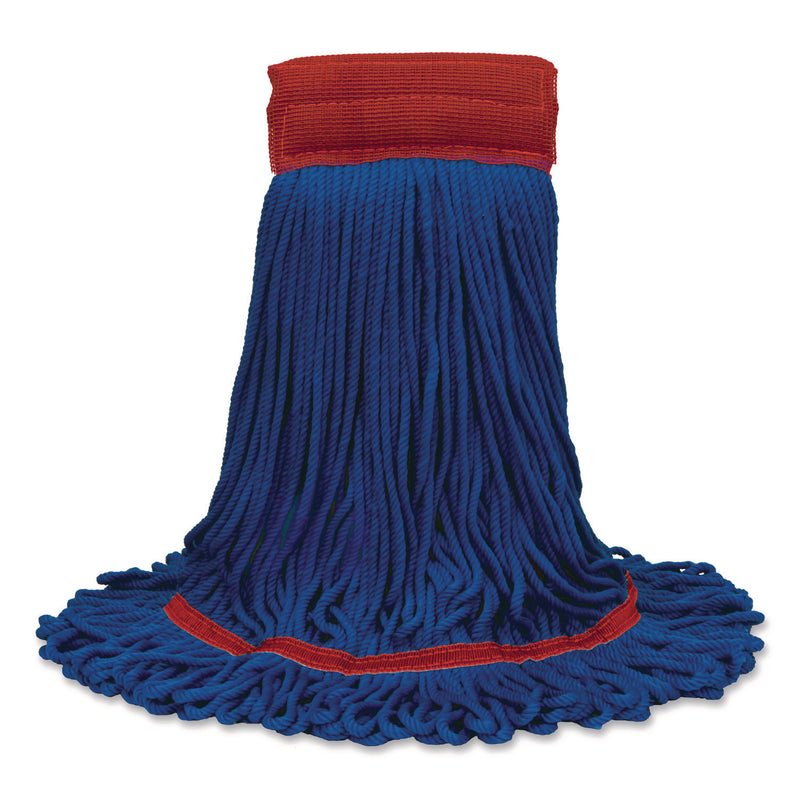 Nexstep Commercial Products MaxiPlus Microfiber Loop-End Mop, Microfiber, 24 oz, Blue (NCP97207) Each