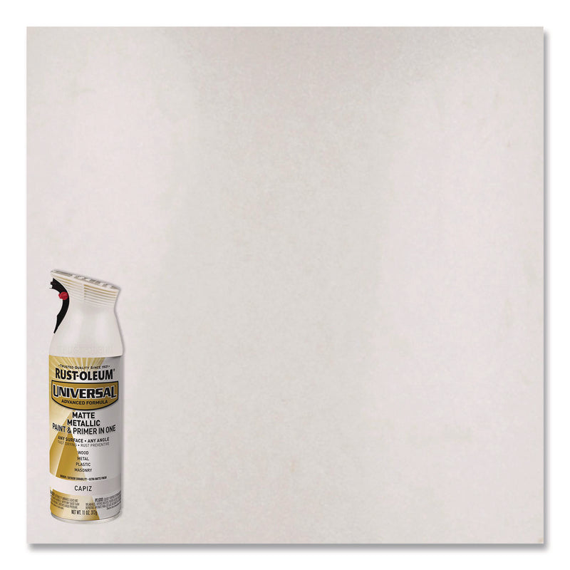 Rust-Oleum® Universal Premium Spray Paint, Metallic Capiz, 11 oz Aerosol Can (RST371597EA) Each