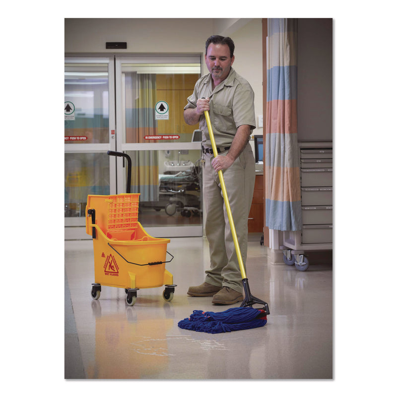 Nexstep Commercial Products MaxiPlus Microfiber Loop-End Mop, Microfiber, 24 oz, Blue (NCP97207) Each
