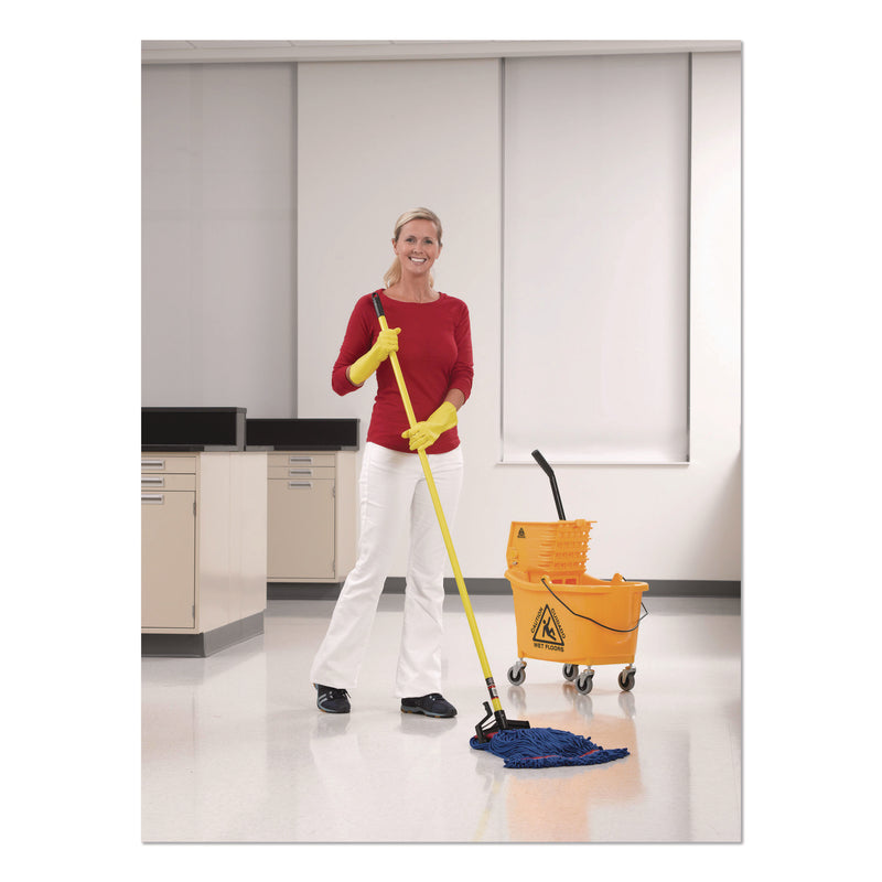 Nexstep Commercial Products MaxiPlus Microfiber Loop-End Mop, Microfiber, 24 oz, Blue (NCP97207) Each