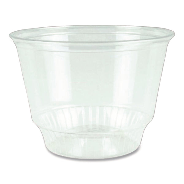 Plastifar Plastic Cold Cups, Sundae, 8 oz, Clear, 1,000/Carton (PST18439) Case of 1000