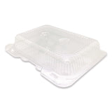 Plastifar Bakery Containers, Muffin/Cupcake, 7.25 x 9.88 x 3.13, Clear, 250/Carton (PST18200) Case of 250