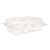 Plastifar Bakery Containers, Muffin/Cupcake, 7.25 x 9.88 x 3.13, Clear, 250/Carton (PST18200) Case of 250