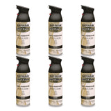 Rust-Oleum® Universal Premium Spray Paint, Gloss Black, 12 oz Aerosol Can, 6/Carton (RST245196) Case of 6