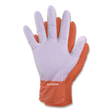 GloveWorks® by AMMEX® Ultra Industrial Flock-Lined Nitrile Disposable Gloves, Large, 8 mil Thick, 9.06" Long, Orange, 50/Box, 10 Boxes/Carton (AXCGWUOFN46050) Case of 500