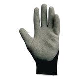 KleenGuard™ G40 Latex Coated Gloves, EN388: 2142, Medium (Size 8), Gray/Black, 12 Pairs (KCC97271) Pack of 12