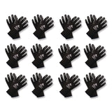 KleenGuard™ G40 Latex Coated Gloves, EN388: 2142, Medium (Size 8), Gray/Black, 12 Pairs (KCC97271) Pack of 12