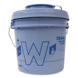 Kimtech™ W Aviation Wet Wipe System Bucket, 1 gal, Blue/Gray, 4/Carton (KCC28646) Case of 4