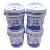 Kimtech™ W Aviation Wet Wipe System Bucket, 1 gal, Blue/Gray, 4/Carton (KCC28646) Case of 4