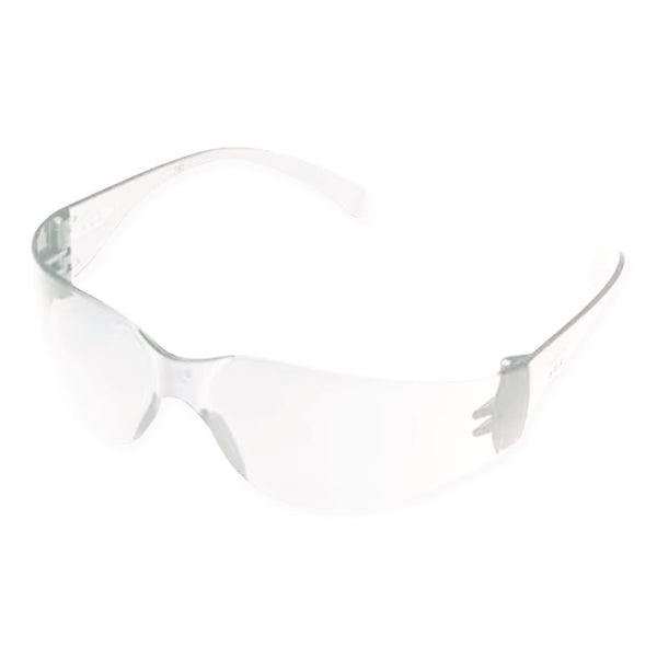 3M™ Virtua Wraparound Protective Eyewear, Clear Plastic Frame, Clear Polycarbonate Lens, 100/Carton (MMM1132901) Case of 100