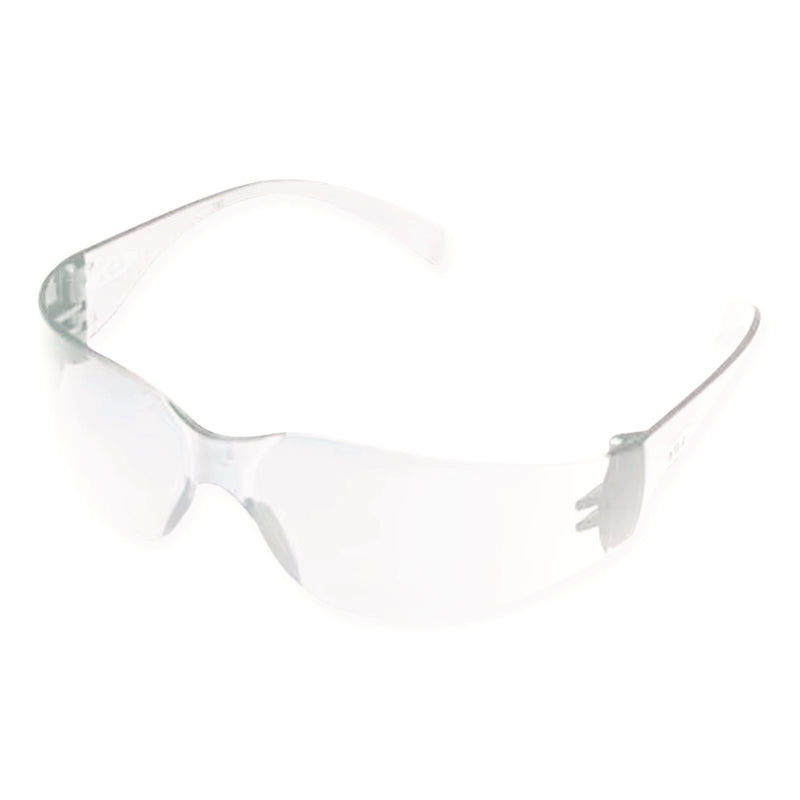 3M™ Virtua Wraparound Protective Eyewear, Clear Plastic Frame, Clear Polycarbonate Lens, 100/Carton (MMM1132901) Case of 100