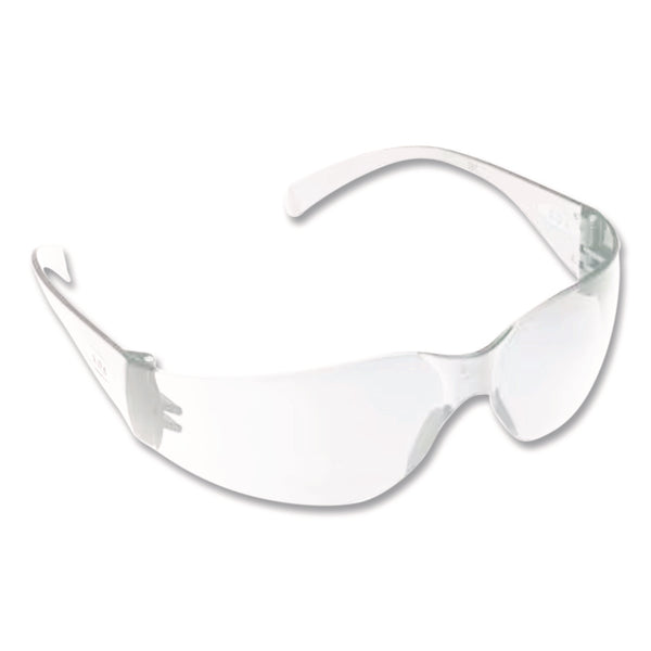 3M™ Virtua Wraparound Protective Eyewear, Clear Plastic Frame, Clear Polycarbonate Lens, 100/Carton (MMM1132901) Case of 100