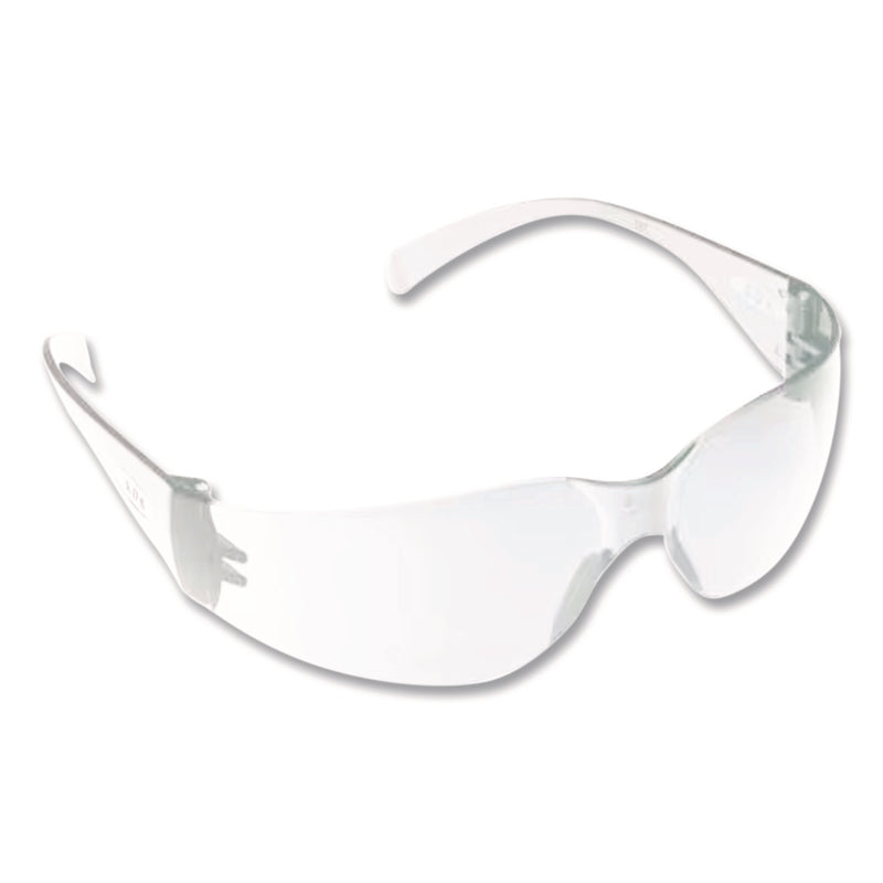 3M™ Virtua Wraparound Protective Eyewear, Clear Plastic Frame, Clear Polycarbonate Lens, 100/Carton (MMM1132901) Case of 100