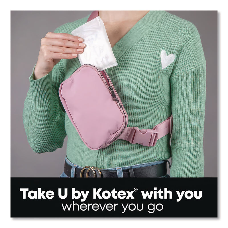 Kotex® U by Kotex Security Regular Maxi Pads, Unscented, 48/Pack (KCM47240) Pack of 48