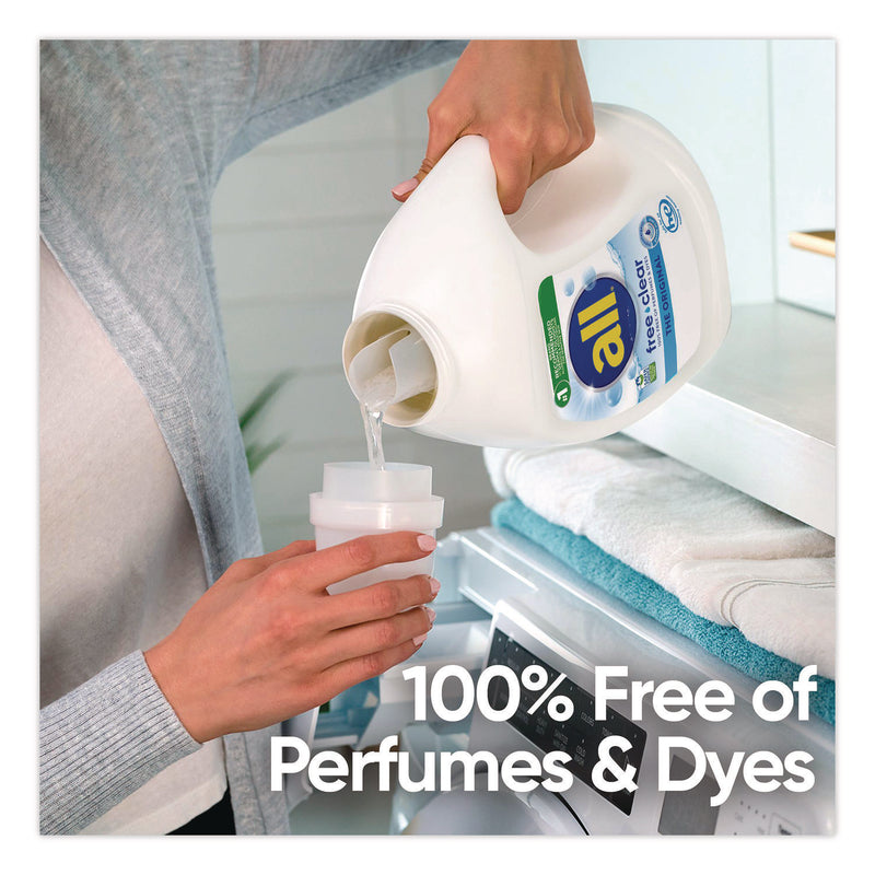 all® Free Clear HE Laundry Detergent, Unscented, 30 oz Bottle, 6/Carton (DIA47427) Case of 6
