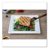 SCT® ChampWare Molded Fiber Tableware, Square Molded Fiber Plate, 8" x 8", White, 125 Plates/Sleeve, 4 Sleeves/Carton (SCH18630WPF) Case of 500