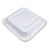 SCT® ChampWare Molded-Fiber Clamshell Containers, 9 x 9 x 3, White, 100/Sleeve, 2 Sleeves/Carton (SCH18935WPF) Case of 200