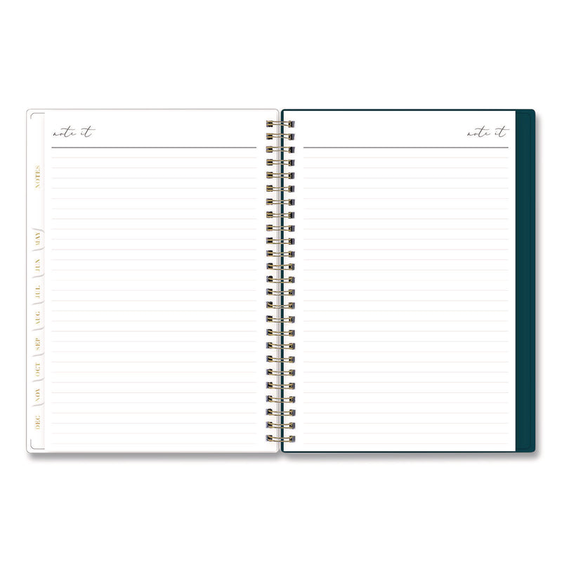 Blue Sky® Life Note-It Dania Weekly/Monthly Planner, Floral Artwork, 8.63 x 5.88, Teal/Pink/Blue Cover, 12-Month (Jan to Dec): 2026 (BLS139478) Each