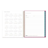 Blue Sky® Kelly Ventura Magenta Bloom Weekly/Monthly Planner, Floral Artwork, 11 x 8.5, Multicolor Cover, 12-Month (Jan to Dec): 2026 (BLS140945) Each