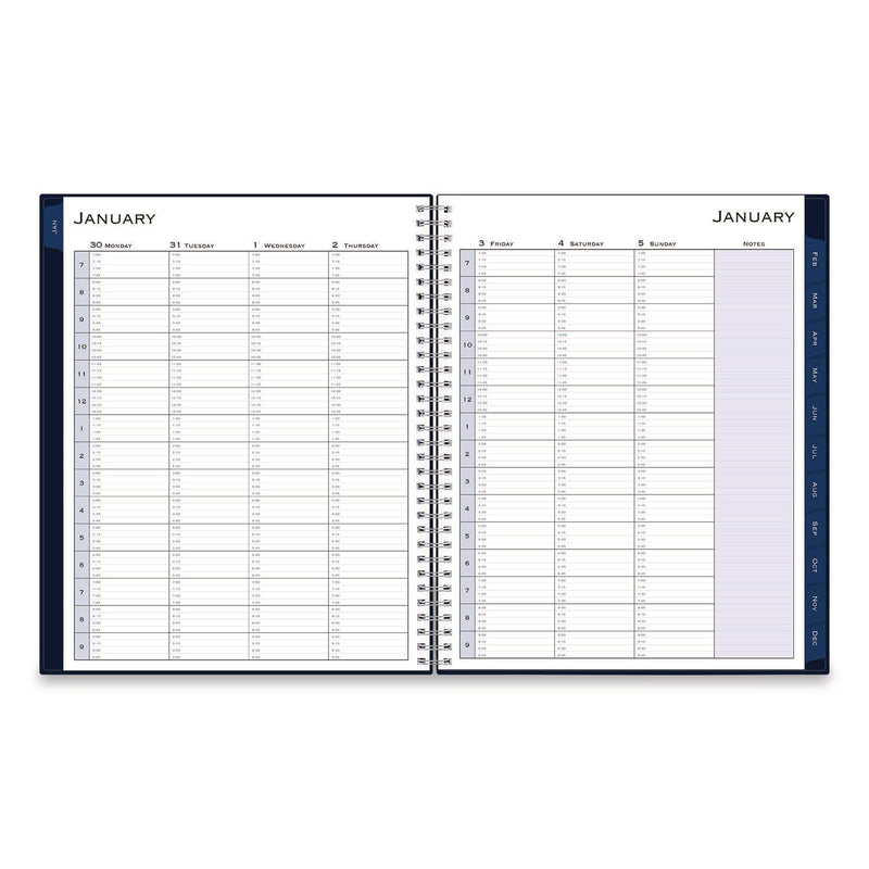 Blue Sky® Passages Weekly Appointment Book and Monthly Planner, 11 x 8.5, Navy Cover, 12-Month (Jan to Dec): 2026 (BLS148658) Each