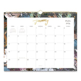 Blue Sky® Midnight Garden Monthly Wall Calendar, 15 x 12, Floral Artwork, White/Multicolor Sheets, 12-Month (Jan to Dec): 2026 (BLS149058) Each