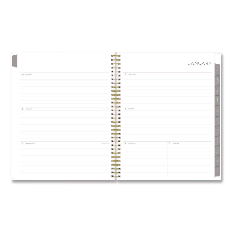 Blue Sky® Mimosa Weekly/Monthly Planner, 11 x 8.5, Floral Artwork, Yellow/Green/White Cover, 12-Month (Jan to Dec): 2026 (BLS149059) Each