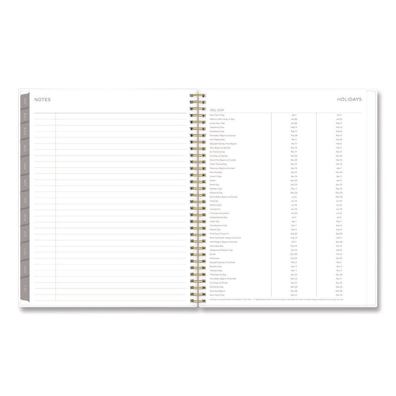 Blue Sky® Mimosa Weekly/Monthly Planner, 11 x 8.5, Floral Artwork, Yellow/Green/White Cover, 12-Month (Jan to Dec): 2026 (BLS149059) Each