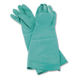 San Jamar® Nitrile Dishwashing Gloves, 21" Long, Large, Green, Pair (SJM19NUL) 1 Pair