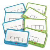Learning Resources® ELKONIN Box Magnetic Dry Erase Board Set, 11.4 x 5, White Surface, 8 Boards (HDM94476) Each