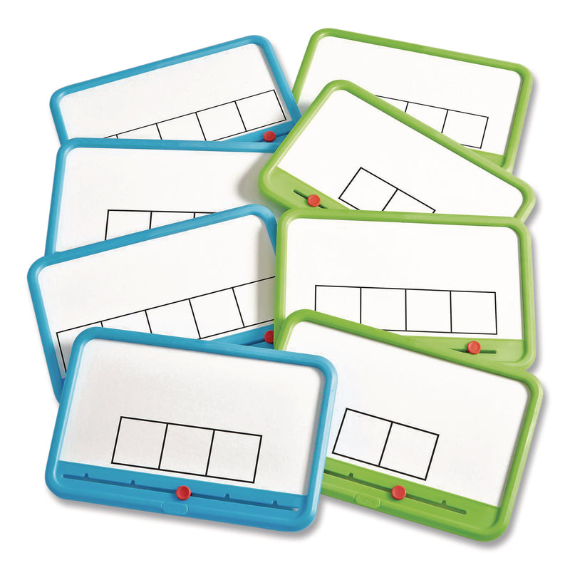 Learning Resources® ELKONIN Box Magnetic Dry Erase Board Set, 11.4 x 5, White Surface, 8 Boards (HDM94476) Each