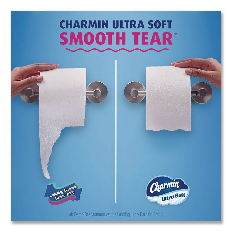 Charmin Ultra Soft Bathroom Tissue, Septic-Safe, 2-Ply, White, 336 Sheets/Roll, 18 Rolls/Carton (PGC08473) Case of 18