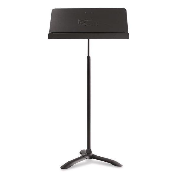 NPS® Melody Music Stand, 20.5" Wide, 24" to 46" Shelf Height, Black (NPS82MS) Each