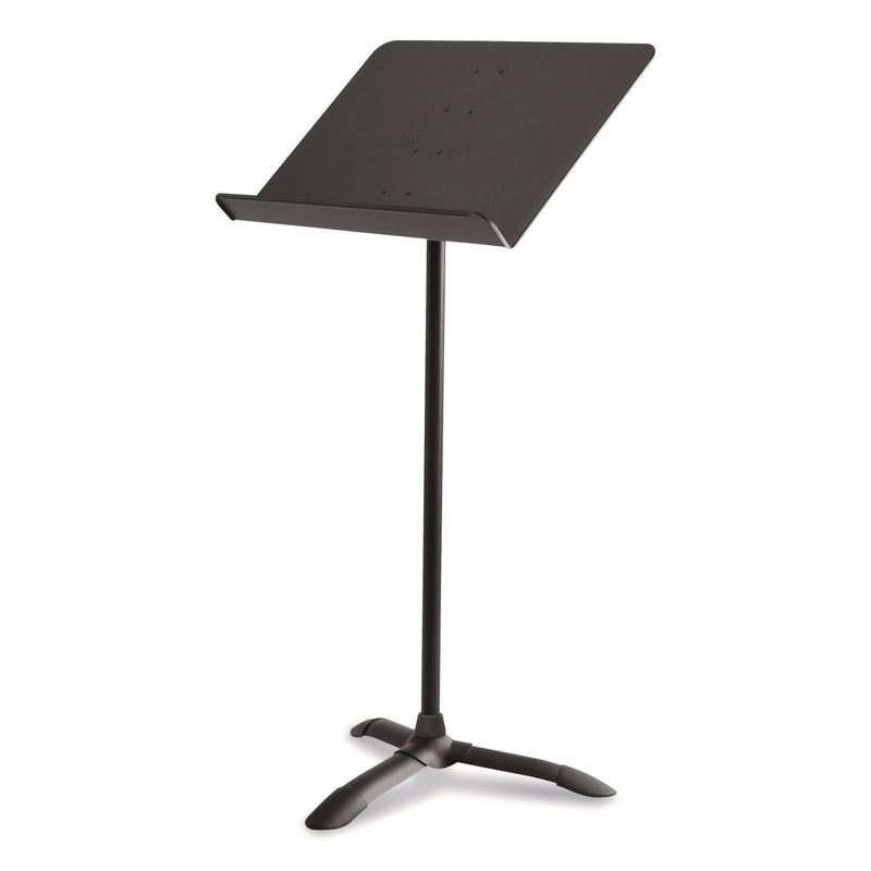 NPS® Melody Music Stand, 20.5" Wide, 24" to 46" Shelf Height, Black (NPS82MS) Each